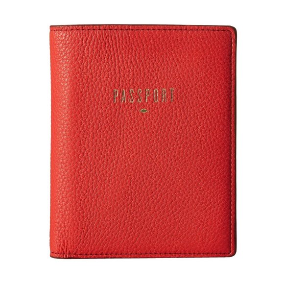 Fossil Bags Fossil Rfid Leather Travel Passport Case Wallet Poshmark